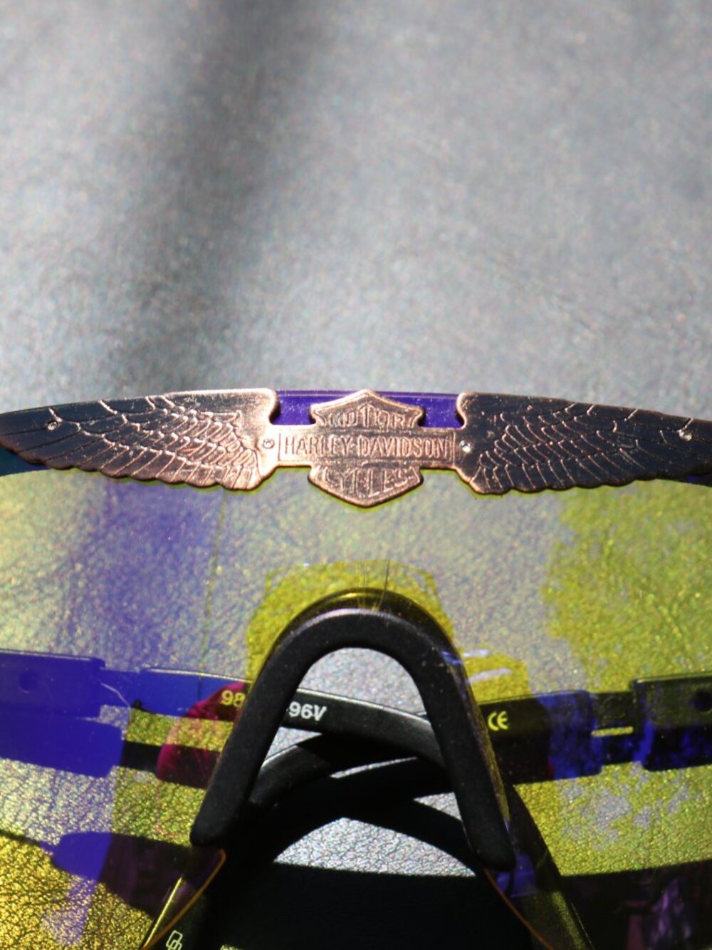 Harley-Davidson Rimless Wrap Riding Glasses - Picture 2 of 9